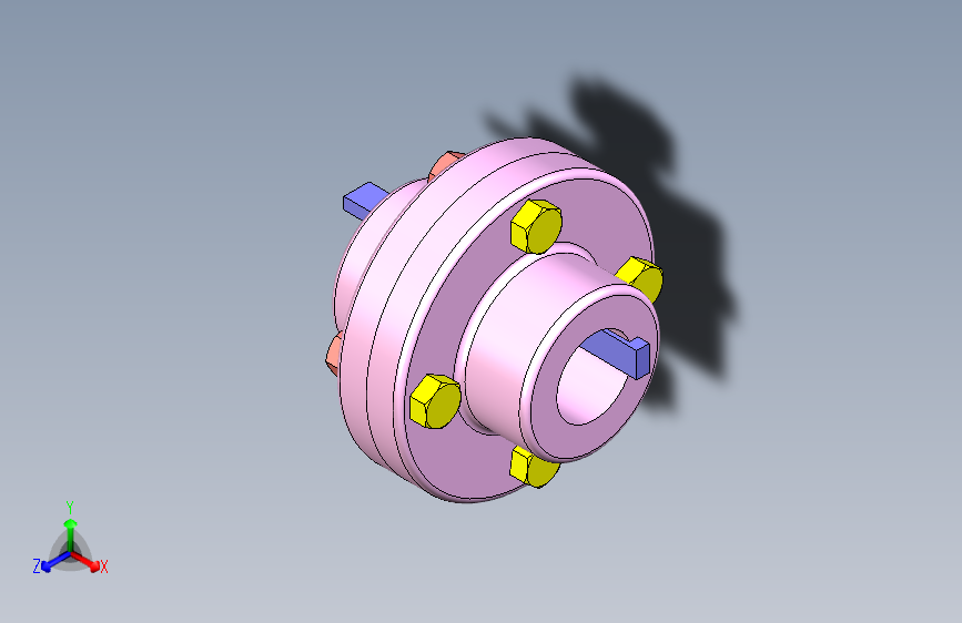 G070867-法兰联轴器+(55)=联轴器