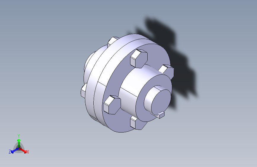 G070880-法兰联轴器+(68)=联轴器