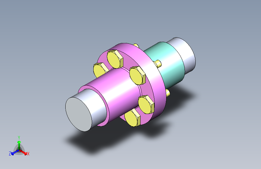 G070897-法兰联轴器+(87)=联轴器