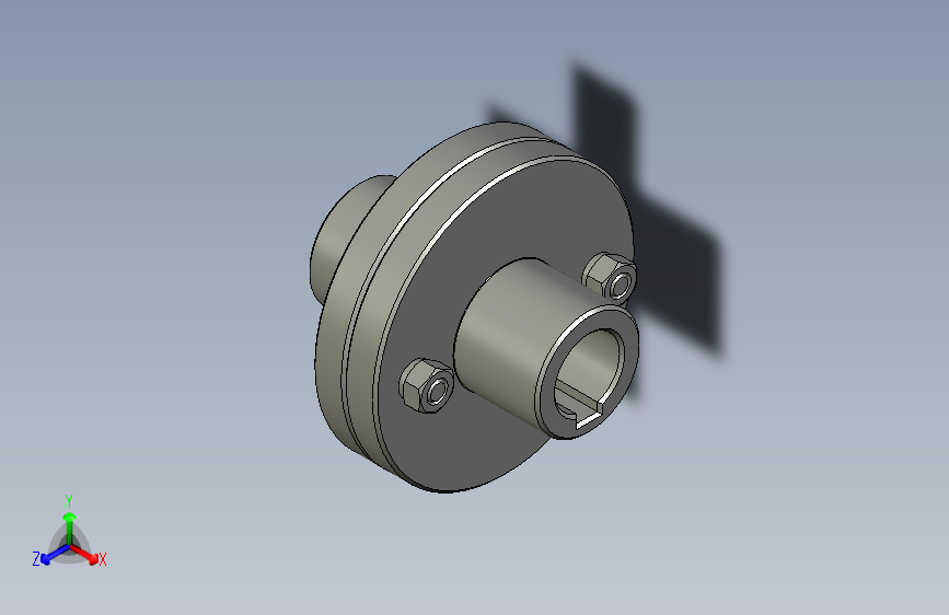 G071114-刚性法兰联轴器+75Nm-d25mm=联轴器