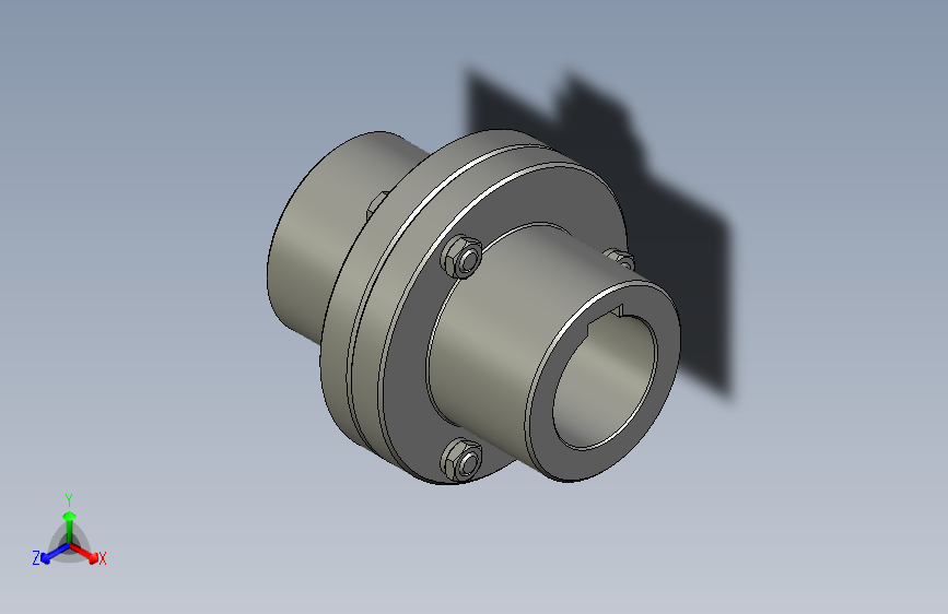 G071115-刚性法兰联轴器+1000Nm-d65mm=联轴器
