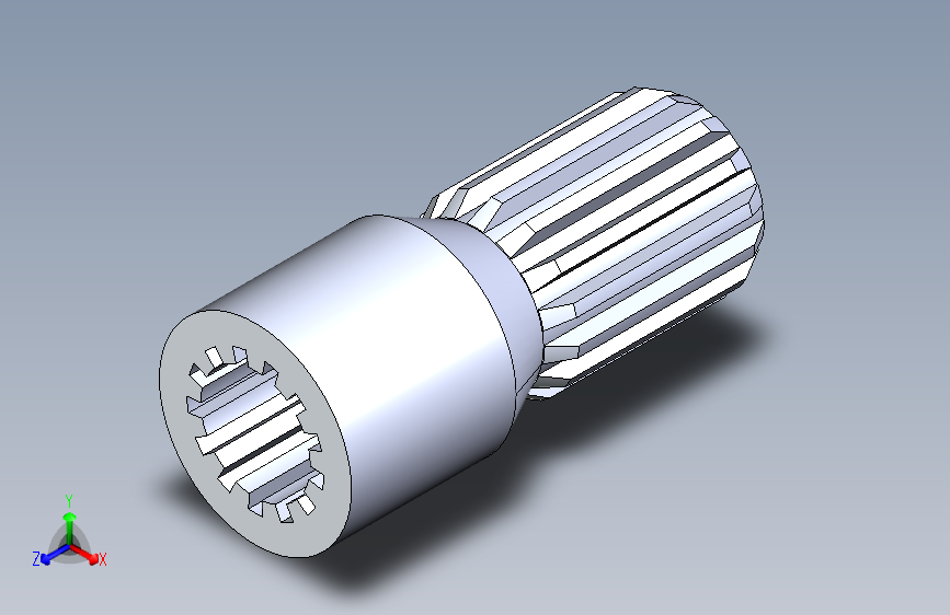 G071176-花键联轴器零件=联轴器