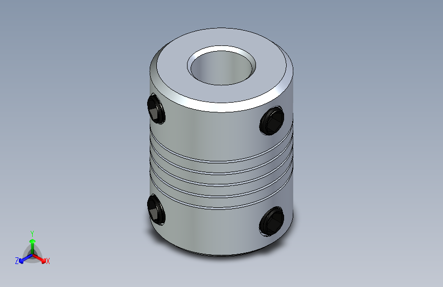 G071423-铝制柔性联轴器+(5mm-8mm)=联轴器