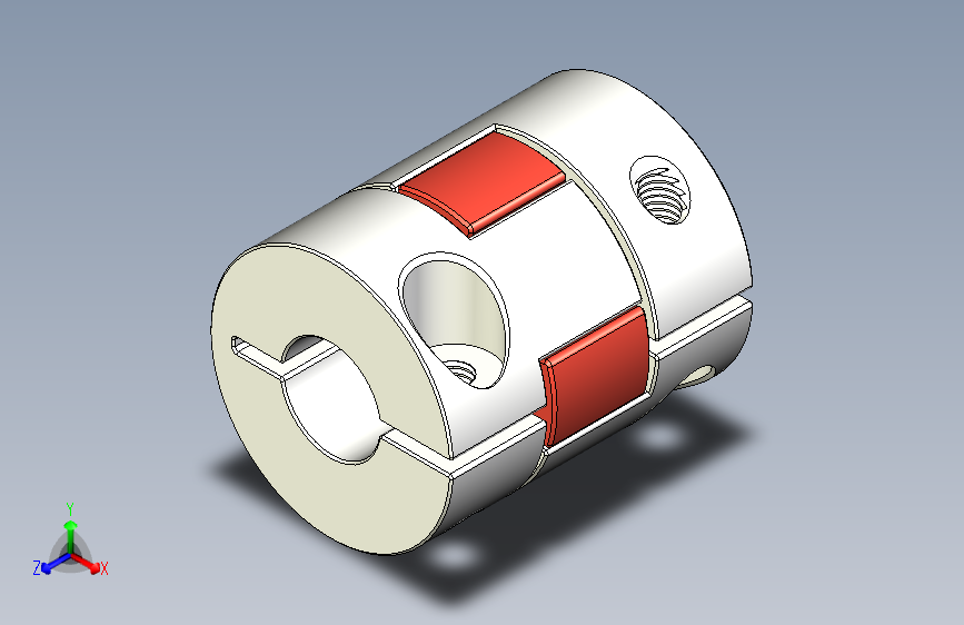 G071588-耦合器+6.35mm+转+8+mm=联轴器