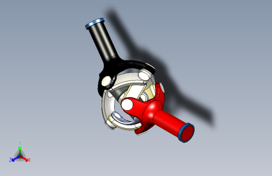 G071646-球形杠杆联轴器+-+3杠杆配置=联轴器