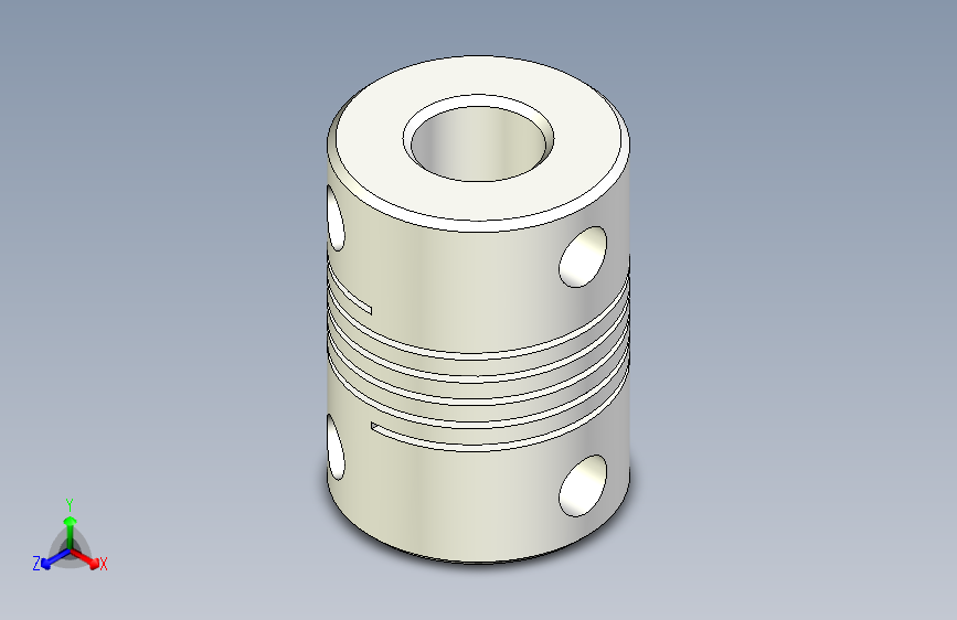 G071717-柔性联轴器+5x8+(铝)=联轴器