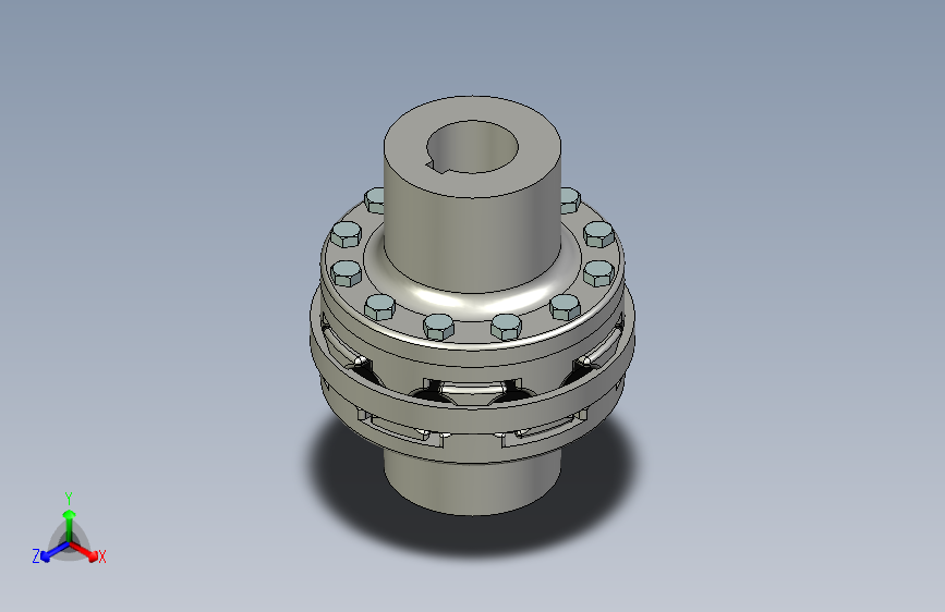 G071724-柔性联轴器+Vulkan+GBND+300=联轴器