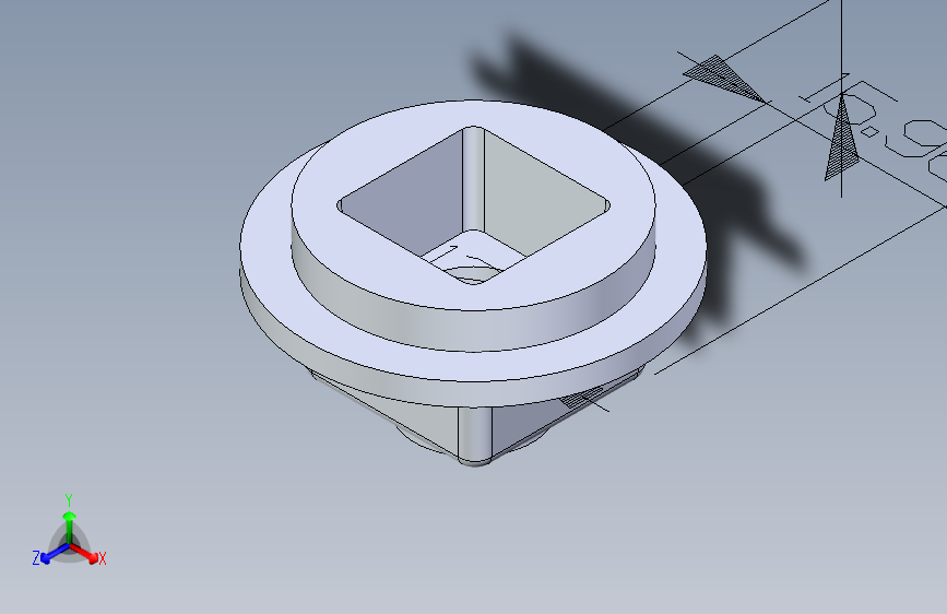 G071803-适用于飞利浦+HR-2708+肉馅机的+3D+可打印连接器=联轴器