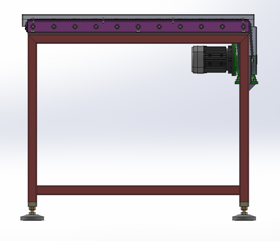 动力滚筒输送线