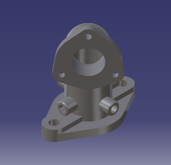建模练习图 #993 研究计算机辅助设计与制造