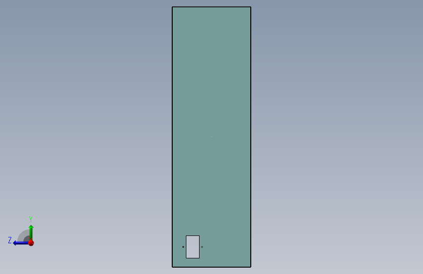 8.12圆柱去毛刺机架后侧封板1