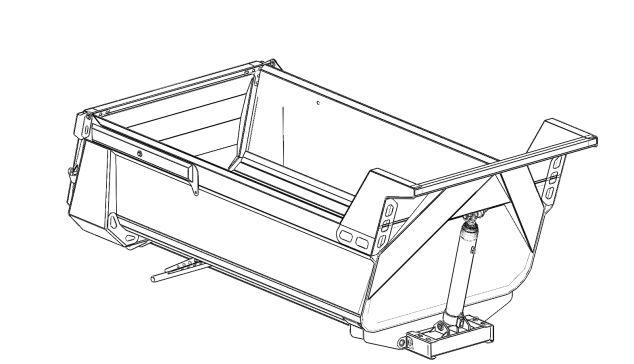14 立方米岩石倾卸车 (box tipper) (TCV140)