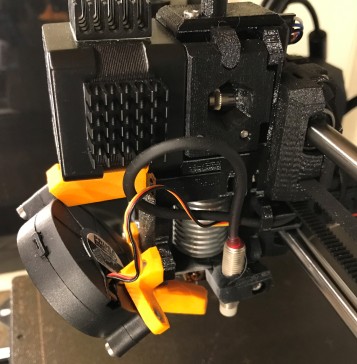 G101520-普鲁萨原版 i3 Mk3 _N3_ 挤出机部件 - 带对齐纤维路径的 R3 部件=电风扇