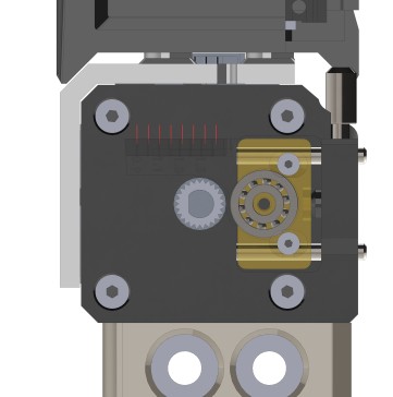 G101714-适用于Zortrax M200的改良挤出机=电风扇