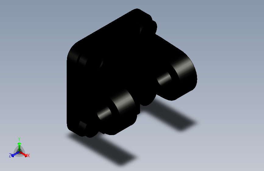 SMC气缸双耳环HY-D032SUS_BRACKET