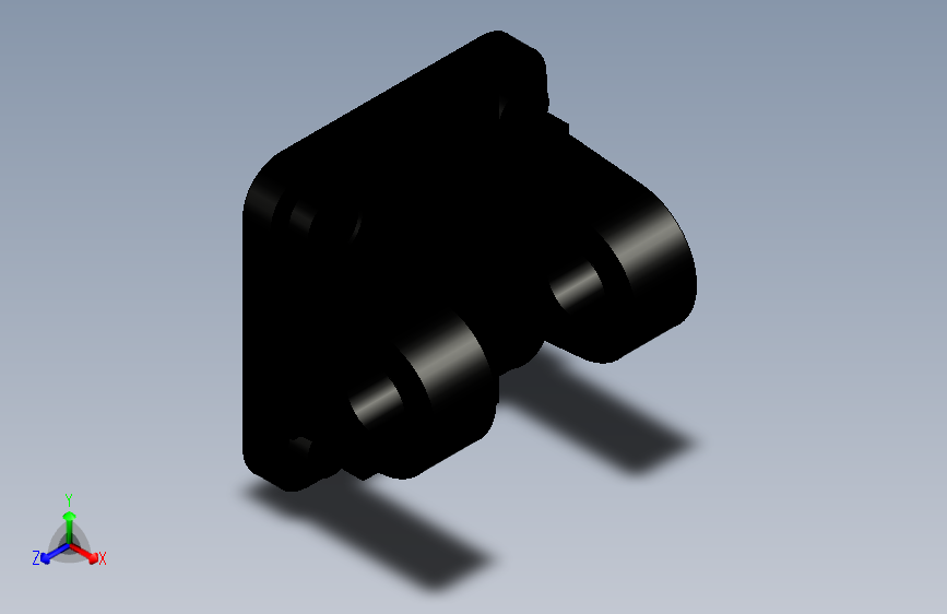SMC气缸双耳环HY-D040SUS_BRACKET