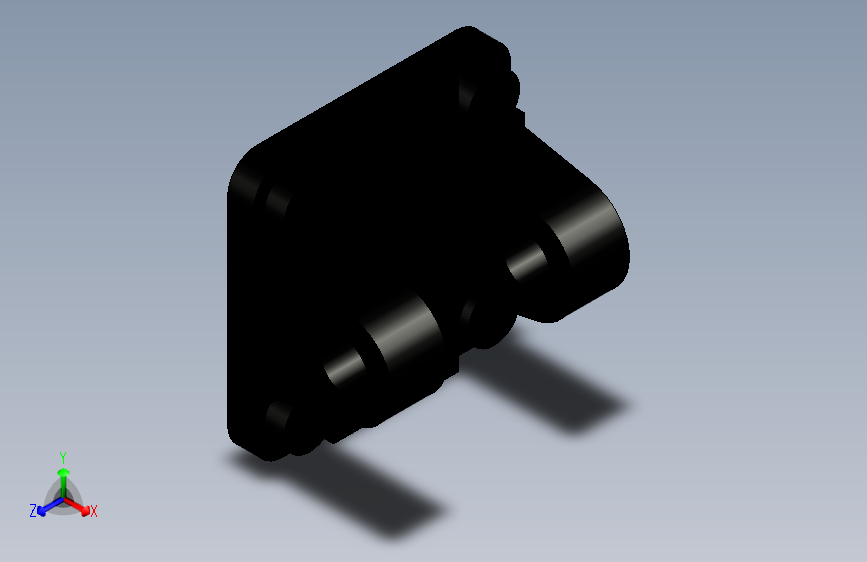 SMC气缸双耳环HY-D050SUS_BRACKET