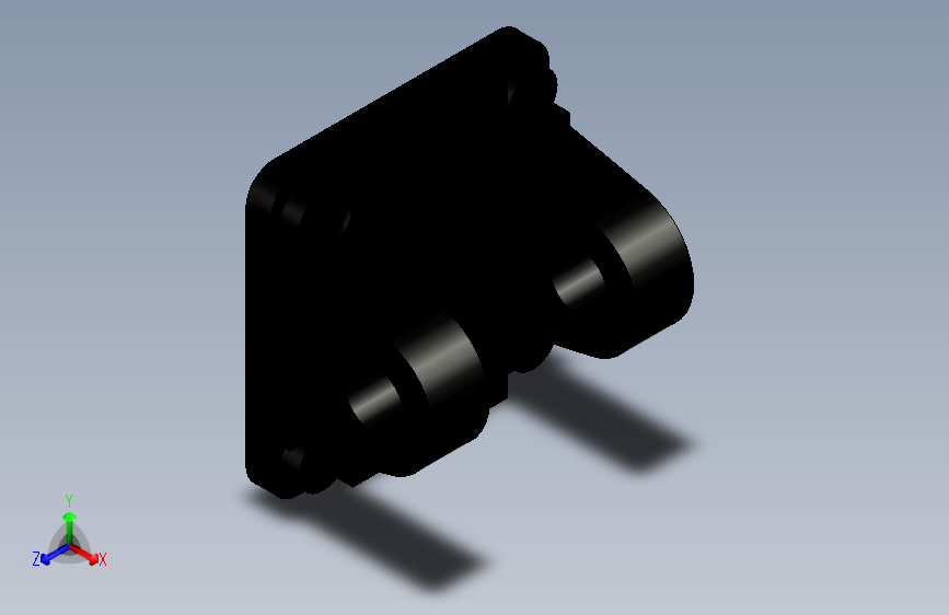 SMC气缸双耳环HY-D063SUS_BRACKET