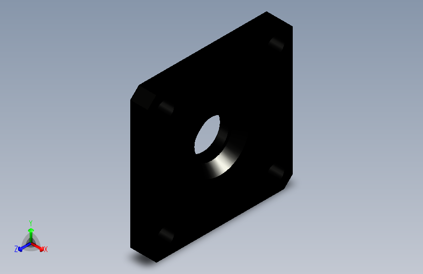 SMC气缸法兰CG-F032SUS_FLANGE