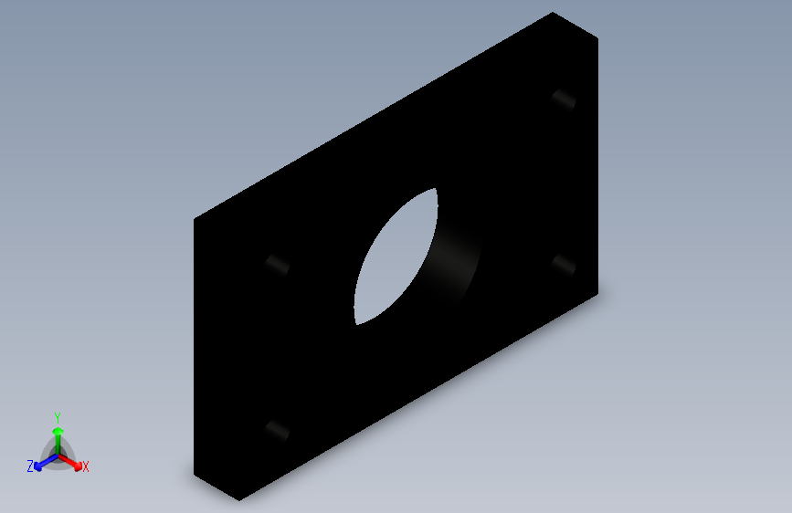 SMC气缸法兰HY-F032SUS_FLANGE