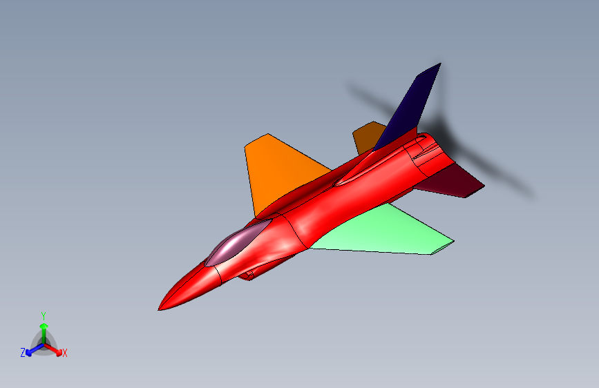 f16战斗机特技固定翼滑翔机