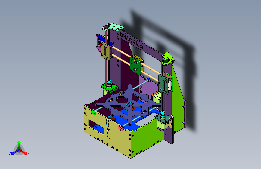 FDM高速3D打印机工业级高精度