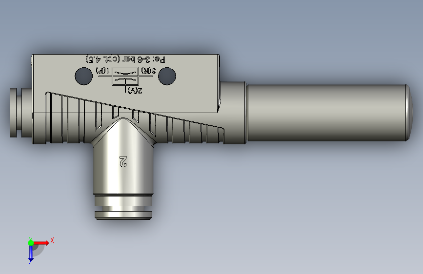 HW施迈茨真空发生器SBP-10-S2-SDA 俯视图
