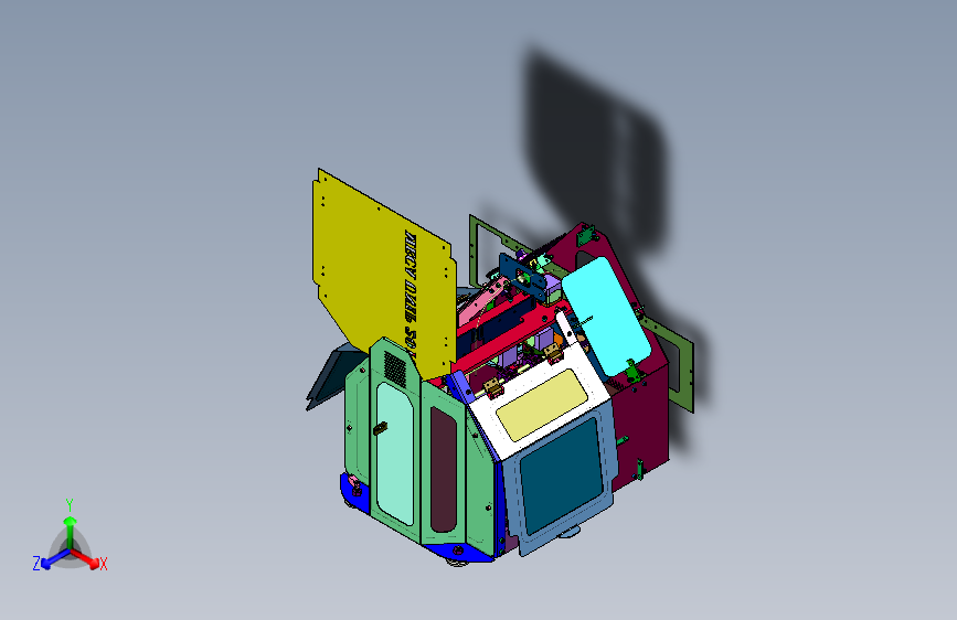 高精度CNC高速3D打印机