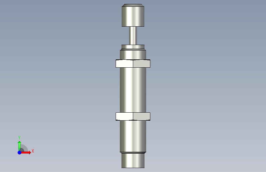 MISUMI_缓冲器(C-MACAT1007C) 正面视图