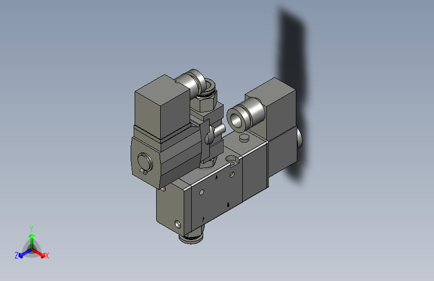 SI125x450S_000_+_CS1-B5-2_标准气缸亚德克)电磁阀装配体