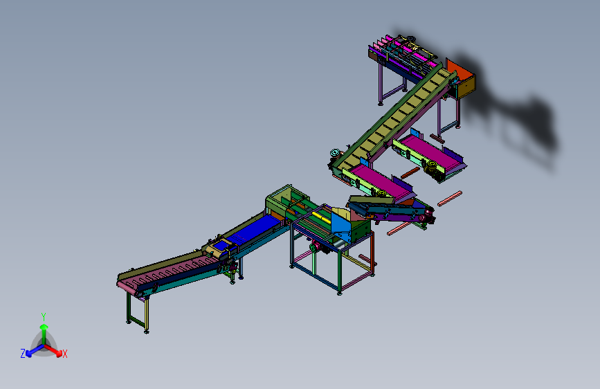 圆柱型药卷分流进料整形装置