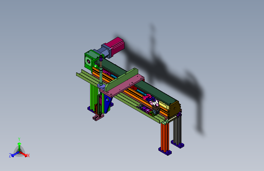 自动取料滑台机械手