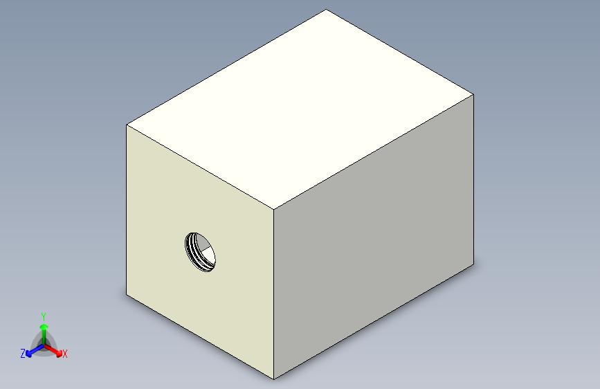 Freezemod 水箱 59x59x80mm 3x G1_4_ (内螺纹)