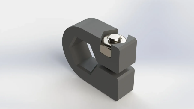 0.5 六角轴套 3D 可打印