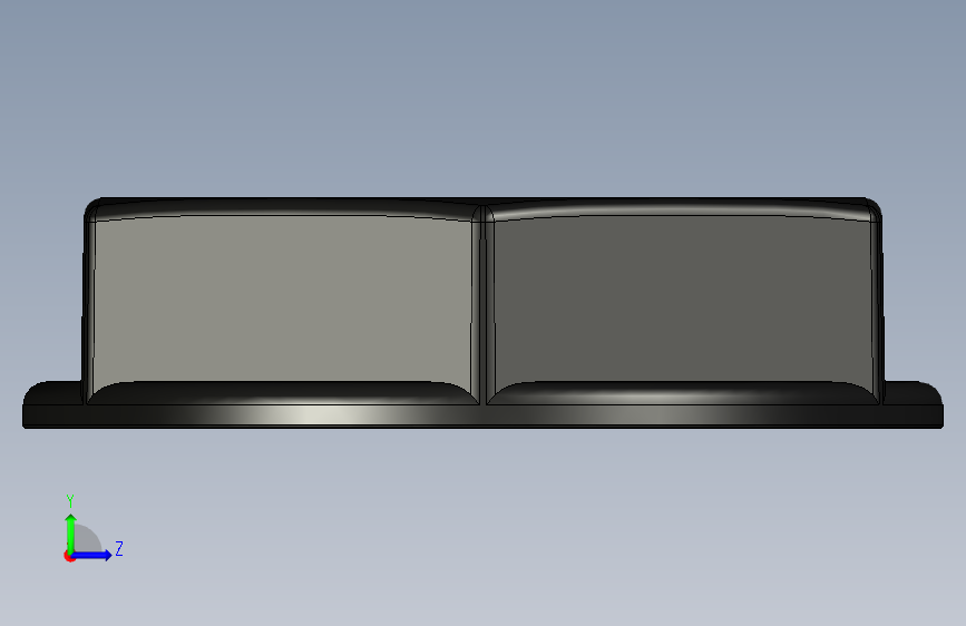 2.1mm 电源插孔螺母 左侧视图