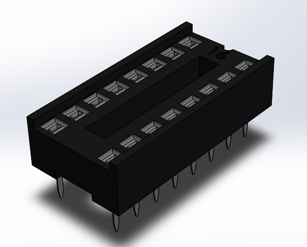 16 引脚 IC 插座