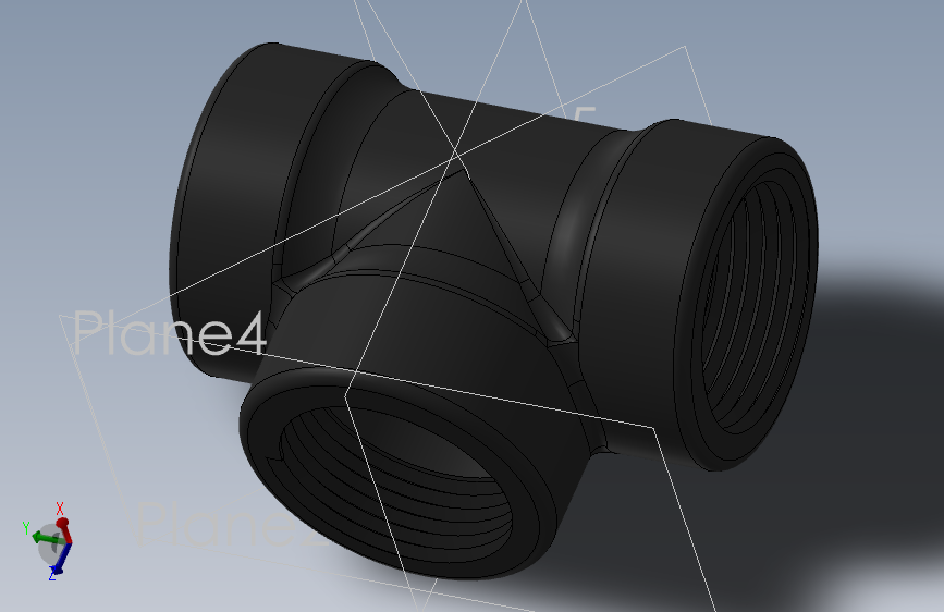 ASME B16.11 不锈钢对焊管件_锻造管件_高压管件_T形管