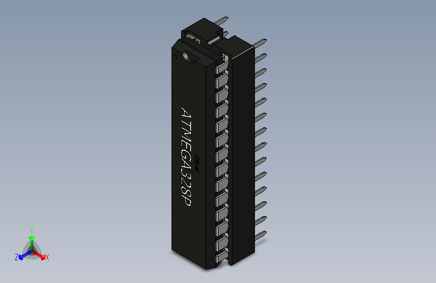 Atmel ATMega328p 双列直插式封装