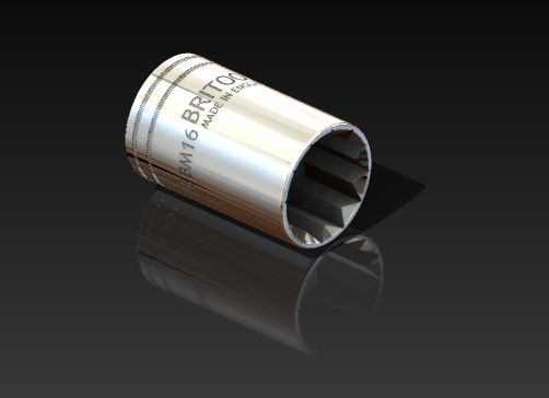 Britool EBM16 16mm 套筒 1_2寸 驱动