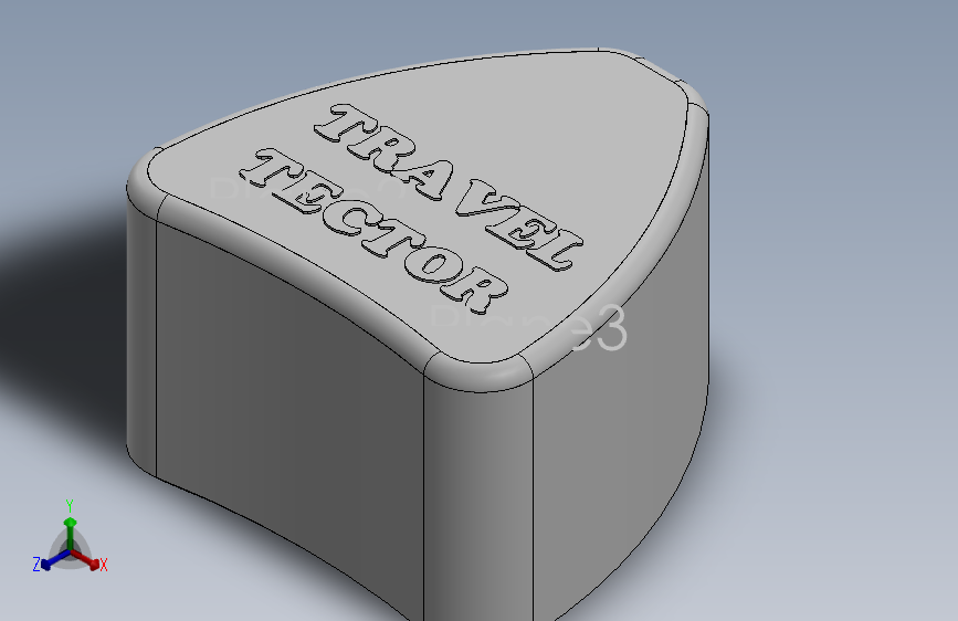EOS Quickfire 3D打印挑战赛参赛作品 - _Travel Tector_
