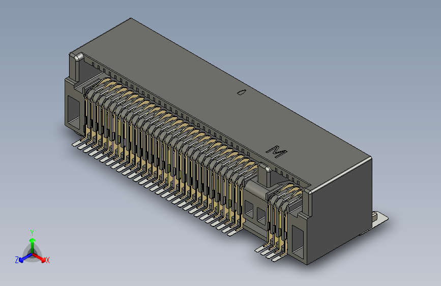 M.2 NGFF 插槽 5.5mm 高度