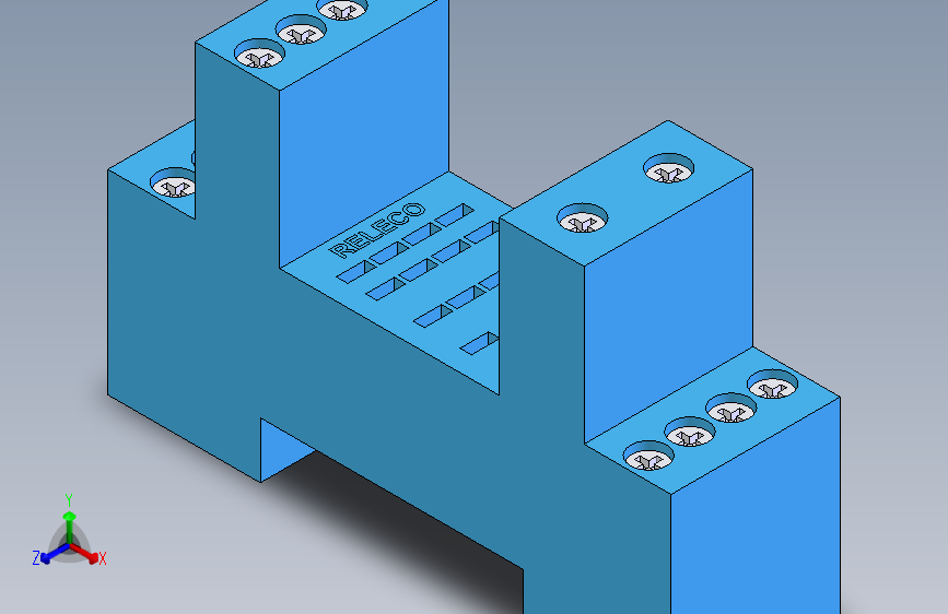 Releco 4极 250V 6A 插座