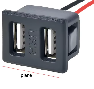 USB A 双插座