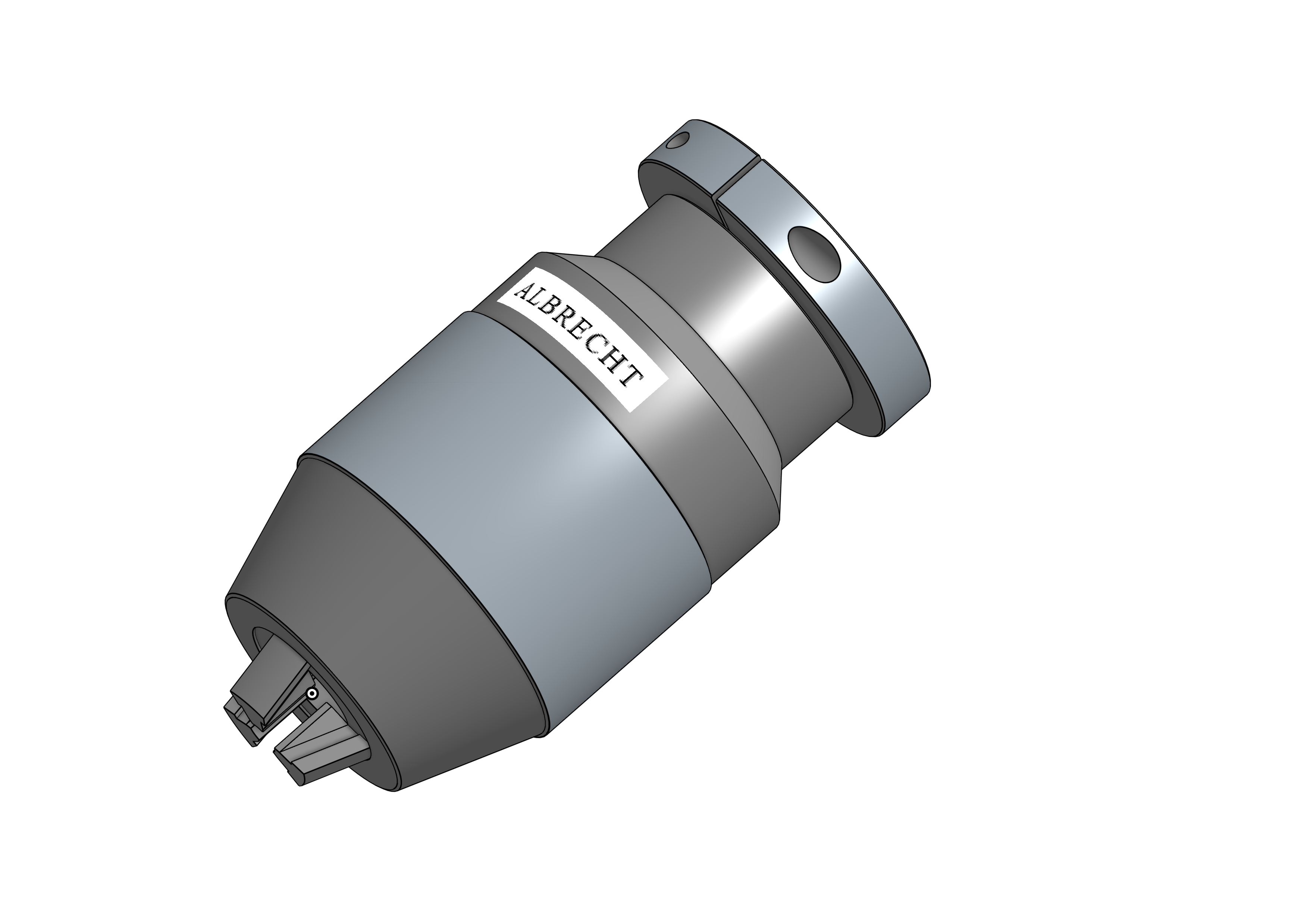阿尔布雷希特 1-13 毫米钻头夹头,带 JT33 套筒