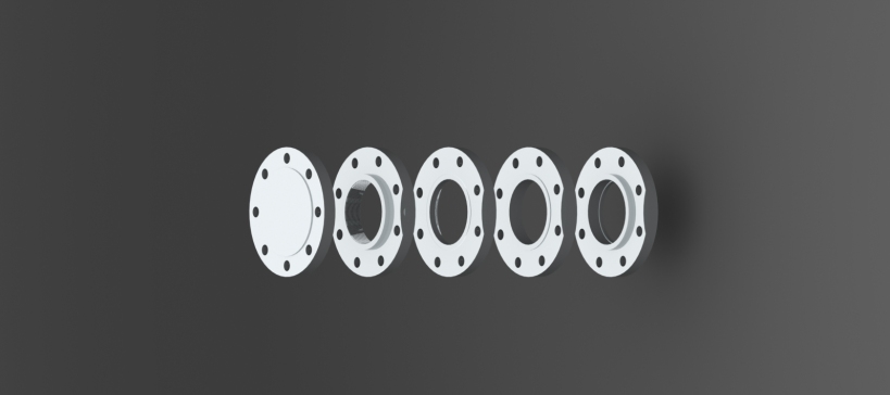 法兰 150# 图书馆 SolidWorks
