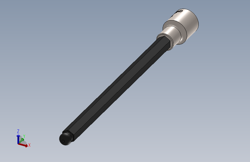 六角内六角扳手 3_8 方形驱动 8mm x 150mm