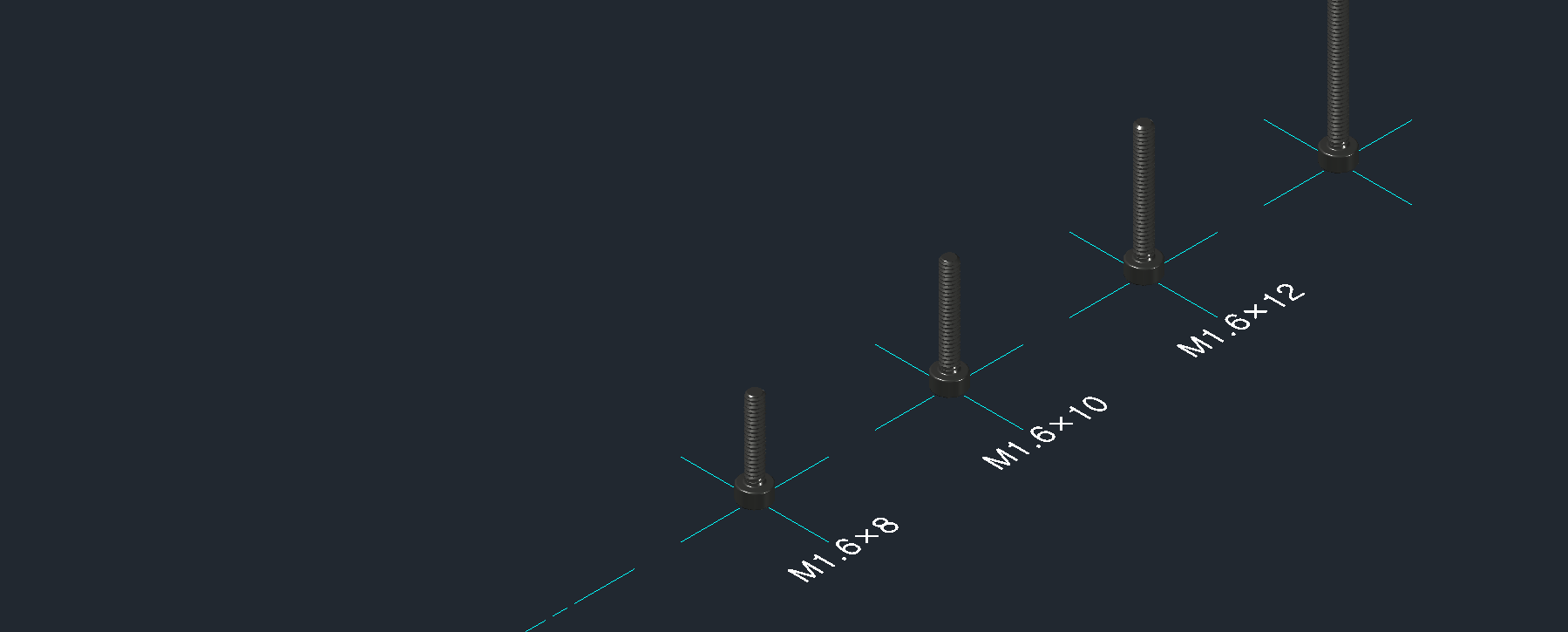 六角内六角螺栓 (2)
