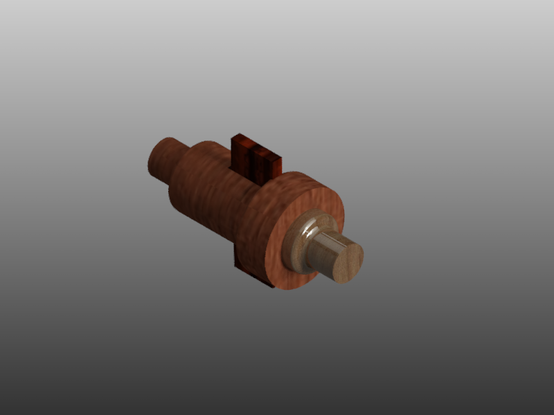内六角和插头开口销接头 _ AutoCAD 2014 3D _ 机械绘图装配