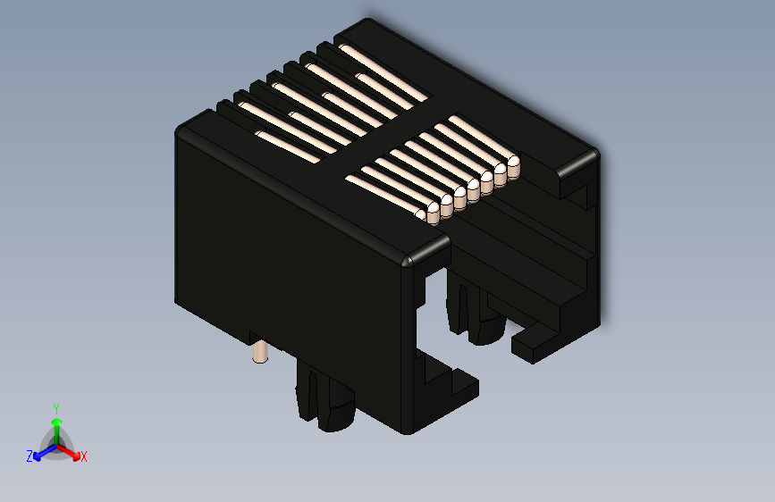 小型外形RJ45 Cat. 5插座