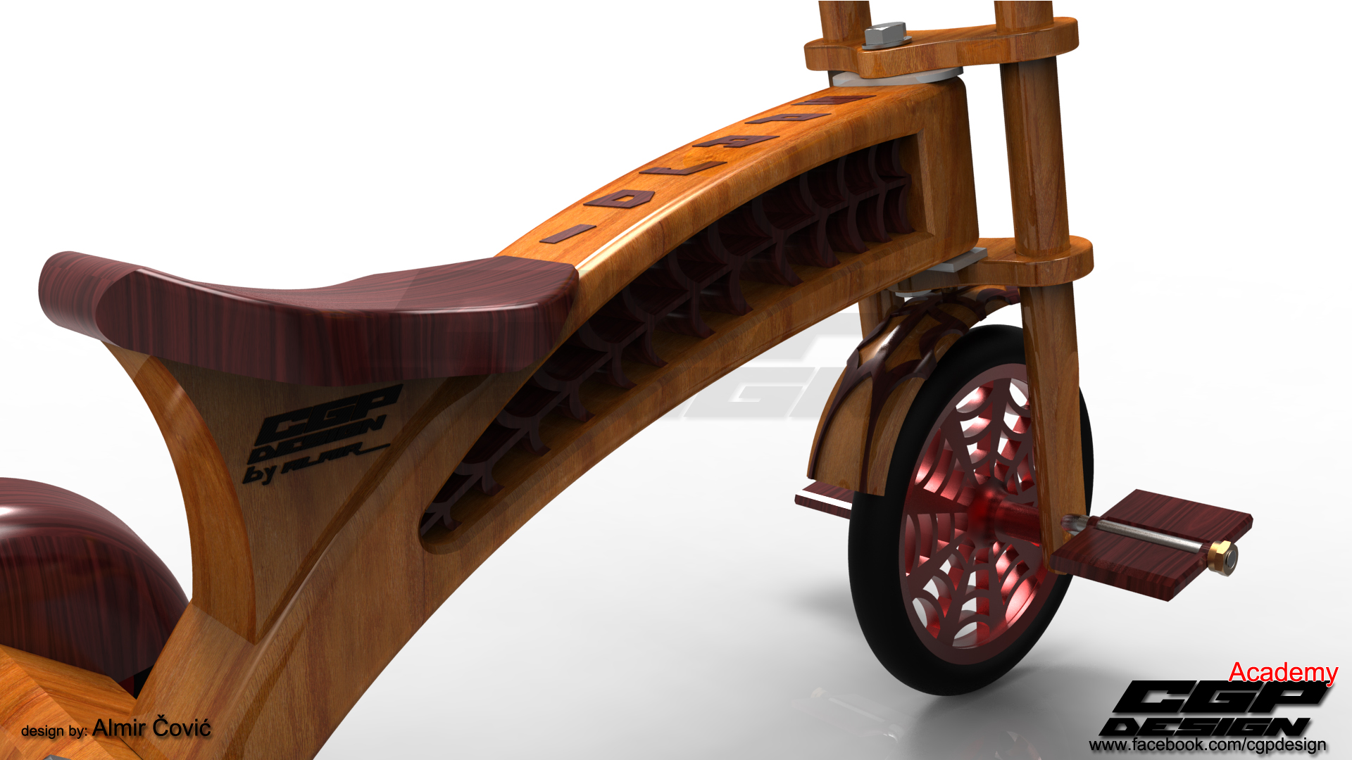 CGP设计学院... Spajdi- 儿童自行车- 由Almir Covic设计